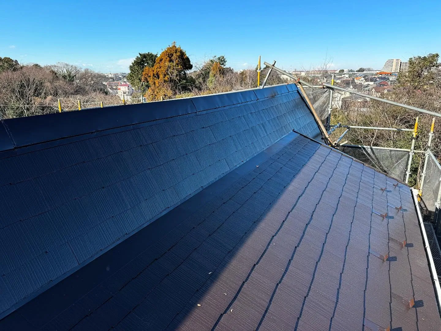 綺麗な屋根塗装