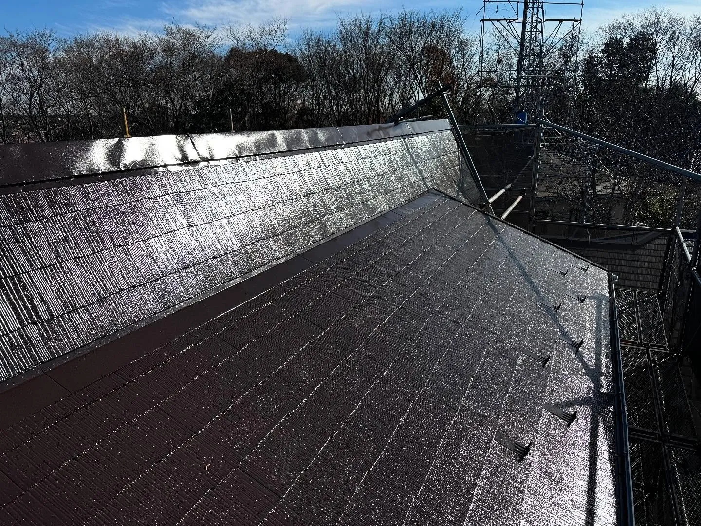 綺麗な屋根塗装