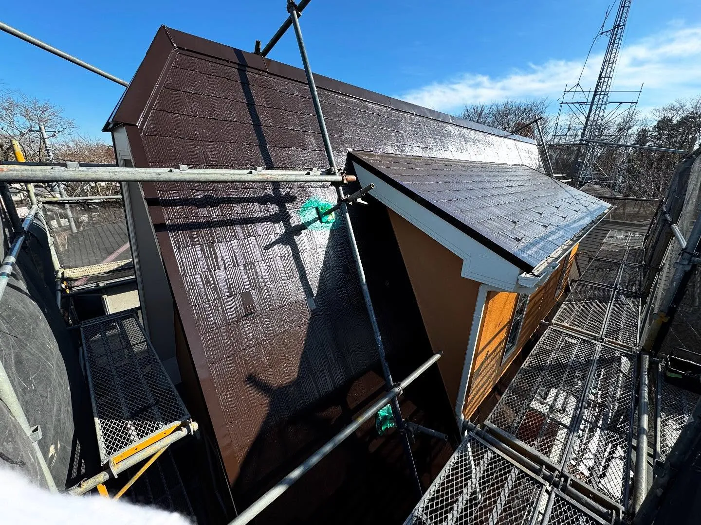 綺麗な屋根塗装